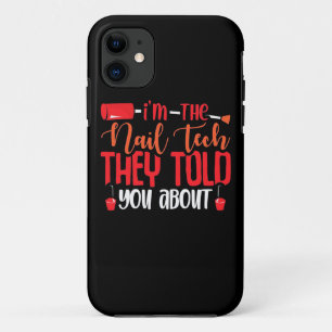 I Am The Nail Tech Case-Mate iPhone Case