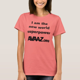 I am the new world superpower (Black) T-Shirt