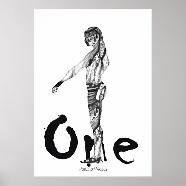 I am the One Figure Poster (Front)
