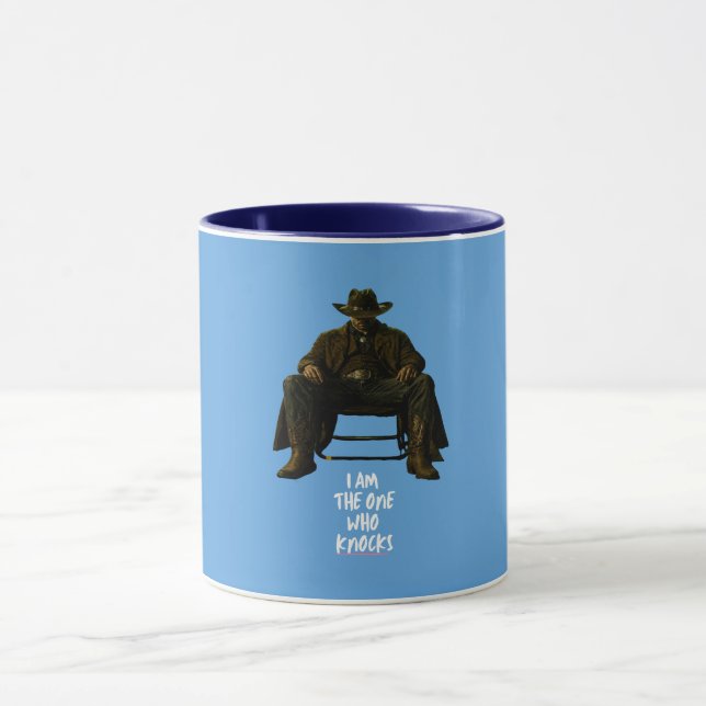 I Am The One Who Knocks | Iconic Quote Coffee  Mug (Center)