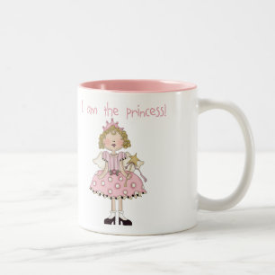 I am the Princess Two-Tone Coffee Mug