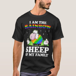 I Am The Rainbow Sheep Of My Family Lesbian Gay Lg T-Shirt