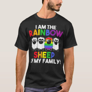 I am the Rainbow sheep of my family T-Shirt