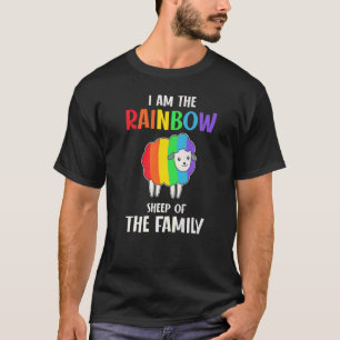 I Am The Rainbow Sheep Of The Family Lgbtq Graphic T-Shirt