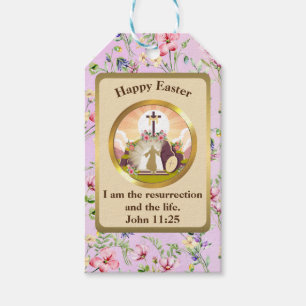 I am the resurrection and the life gift tags