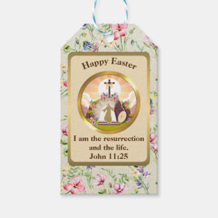 I am the resurrection and the life gift tags
