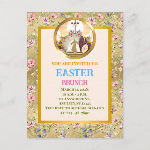 I am the resurrection and the life postcard