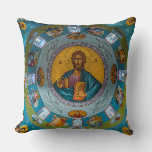 I Am The Resurrection And The Life Throw Pillow