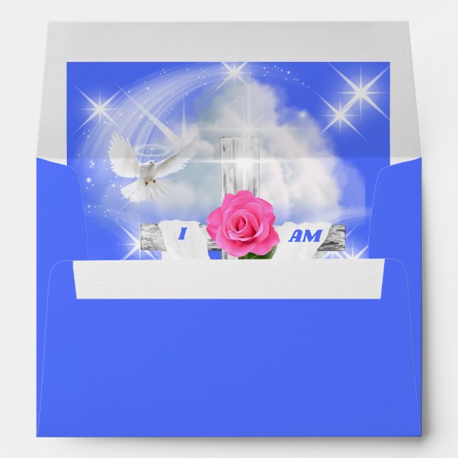 I Am The Resurrection Blue Envelopes (Back (Bottom))
