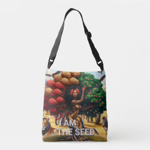 I Am The Seed Inspirational Empowerment Crossbody Bag