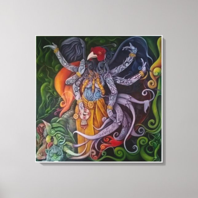  I am the Siam forest! Canvas Print (Front)