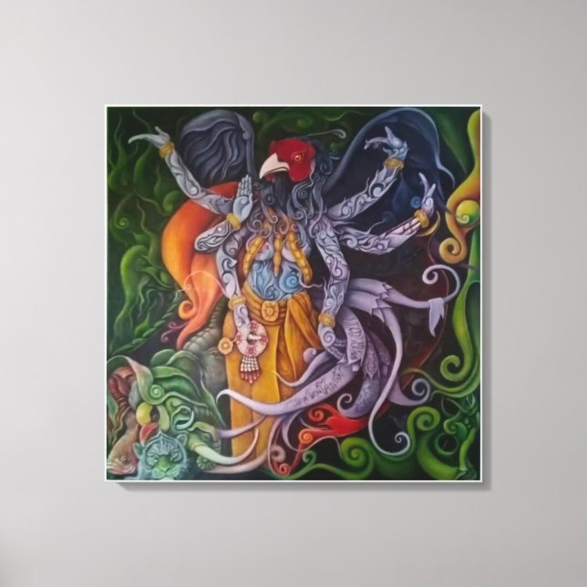  I am the Siam forest! Canvas Print (Front)