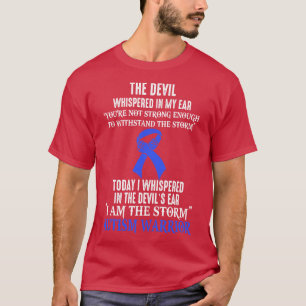 I Am The Storm Autism Awareness Warrior T-Shirt