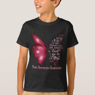 I am the storm Brain Aneurysm Awareness Butterfly  T-Shirt