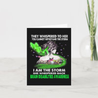 I Am The Storm Brain Disabilities Awareness 