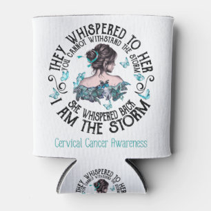 I Am The Storm Cervical Cancer Awareness Can Cooler