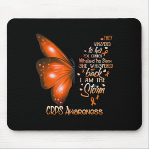 I Am The Storm Crps Awareness Butterfly  Mouse Pad