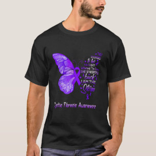 I Am The Storm Cystic Fibrosis Awareness Butterfly T-Shirt