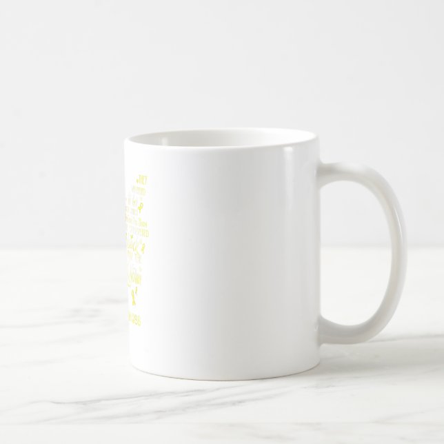 I am the storm DIPG Butterfly Coffee Mug (Right)
