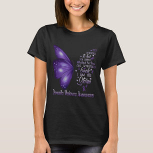 I Am The Storm Domestic Violence Awareness T-Shirt