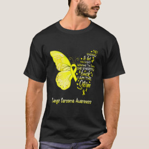 I Am The Storm Ewings Sarcoma Awareness Butterfly T-Shirt