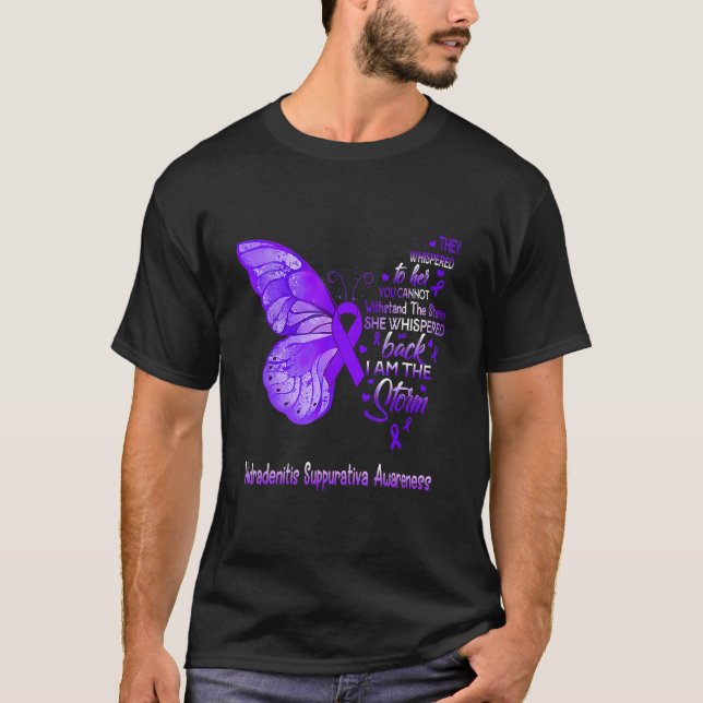 I Am The Storm Hidradenitis Suppurativa Awareness  T-Shirt (Front)