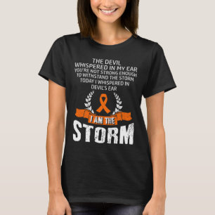 I Am The Storm Leukaemia Awareness T-Shirt