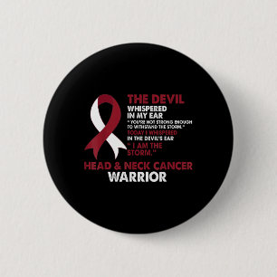I Am The Storm Leukaemia Cancer Warrior 6 Cm Round Badge