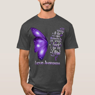I am the storm Lupus Awareness Butterfly T-Shirt