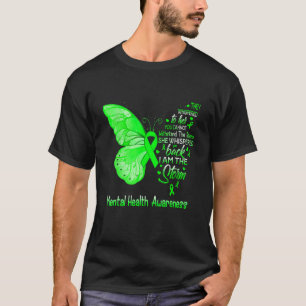 I Am The Storm Mental Health Awareness Butterfly T-Shirt