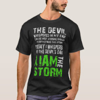 I Am The Storm Mental Health Awareness Green Ribb