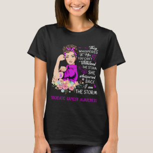I Am The Storm Pancreatic Cancer Awareness T-Shirt