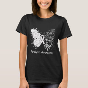 I Am The Storm Paralysis Awareness Butterfly T-Shirt