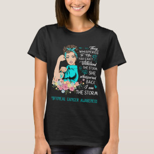 I Am The Storm Peritoneal Cancer Awareness T-Shirt