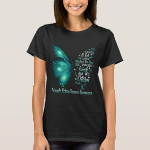 I Am The Storm Polycystic Kidney Disease Butterfly T-Shirt