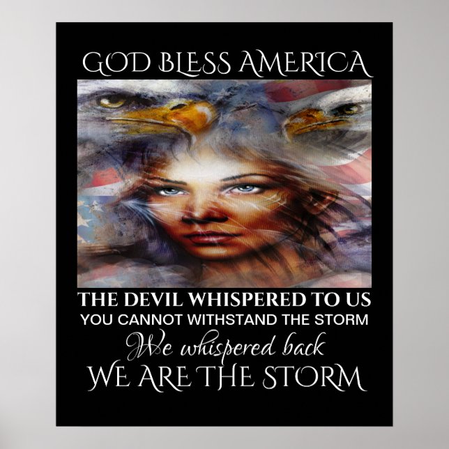 I Am The Storm Poster (Front)