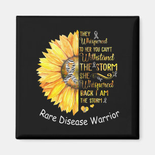 I am the Storm Rare Disease Warrior T-Shirt38 Magnet