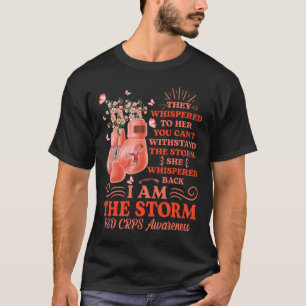 I Am The Storm Rsd Crps Awareness Boxing Gloves Bu T-Shirt