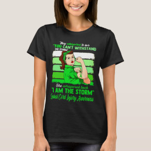 I Am The Storm SPINAL CORD INJURY AWARENESS T-Shirt