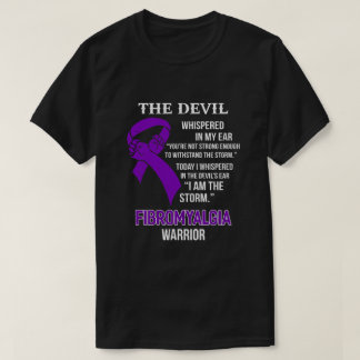 I Am The Storm Support Fibromyalgia Awareness Warr T-Shirt