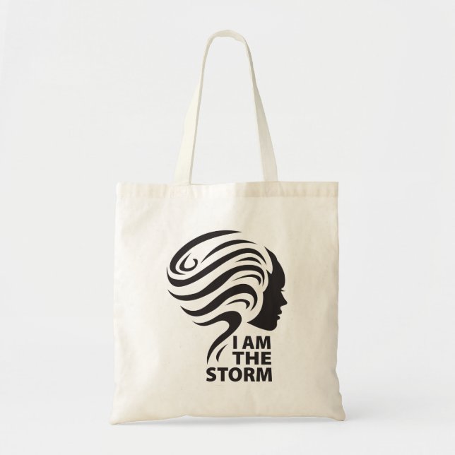 I am the Storm totebag Tote Bag (Front)