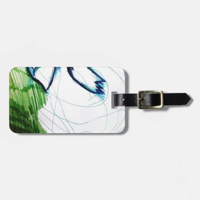 I am the Stranger Thing Luggage Tag (Front Horizontal)