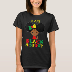 I Am The Strong African Queen Girl Pretty Black an T-Shirt