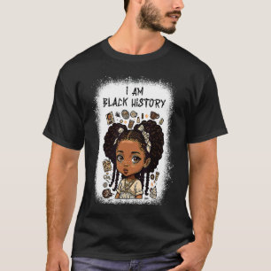 I Am The Strong African Queen girls Black History T-Shirt