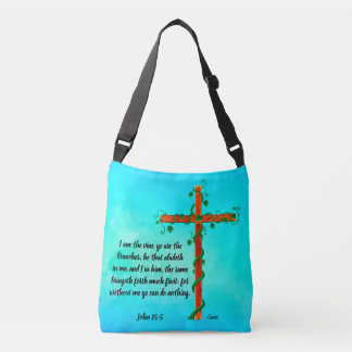 I Am the Vine - Cross-Body Tote Bag