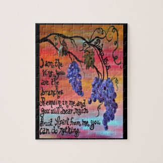 I am the Vine John 15 5 Jigsaw Puzzle