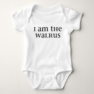 I am the Walrus Baby Bodysuit