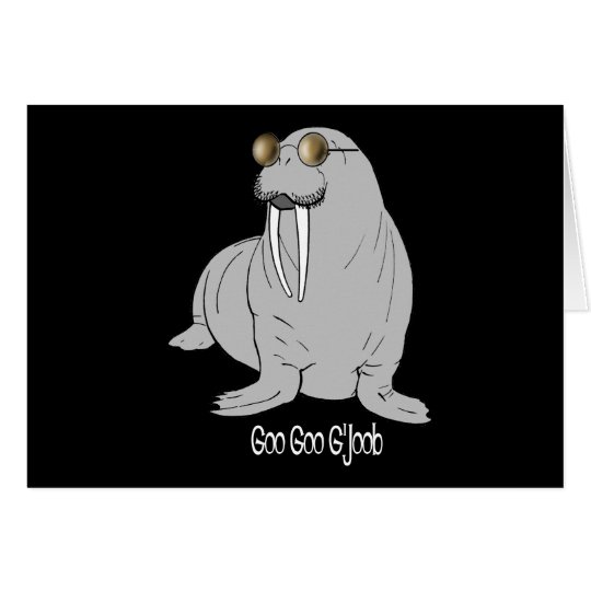 I am the Walrus Card