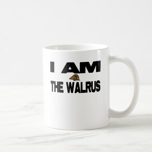 I Am the Walrus Coffee Mug (Right)