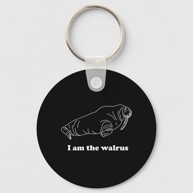 I Am The Walrus Key Ring (Front)